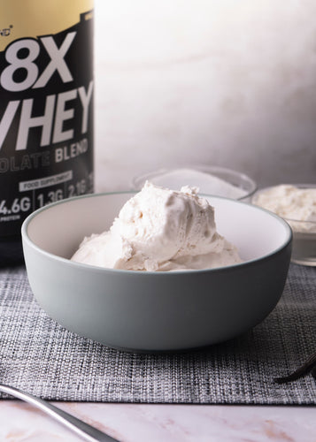 Low Carb Vanilla & Coconut Ice Cream